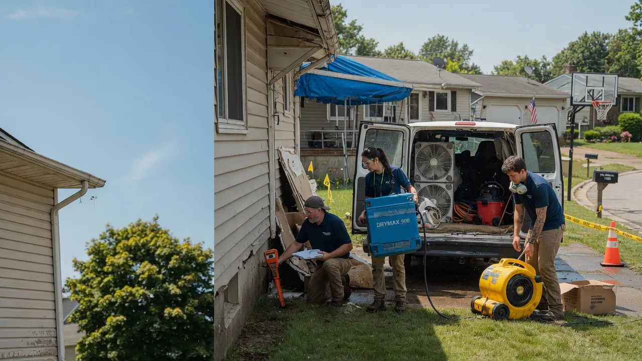 Ceiling Leak Cleanup in Bloomington, NY near me